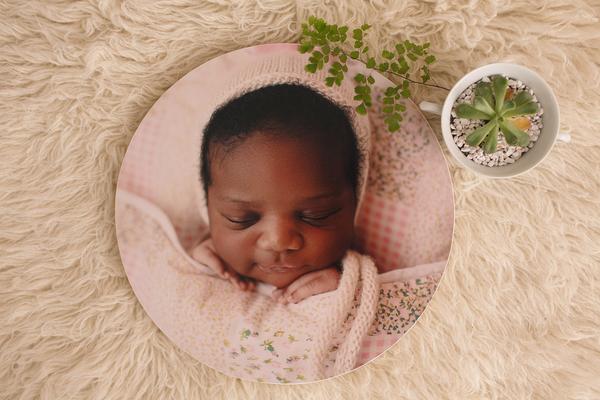 WoodBlock Redondo 40cm