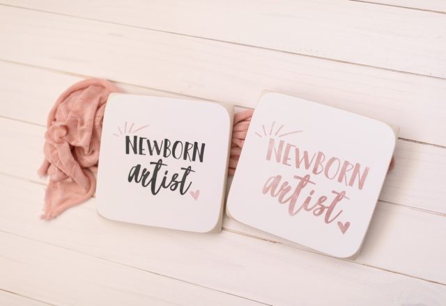 Newborn Artist (quote)